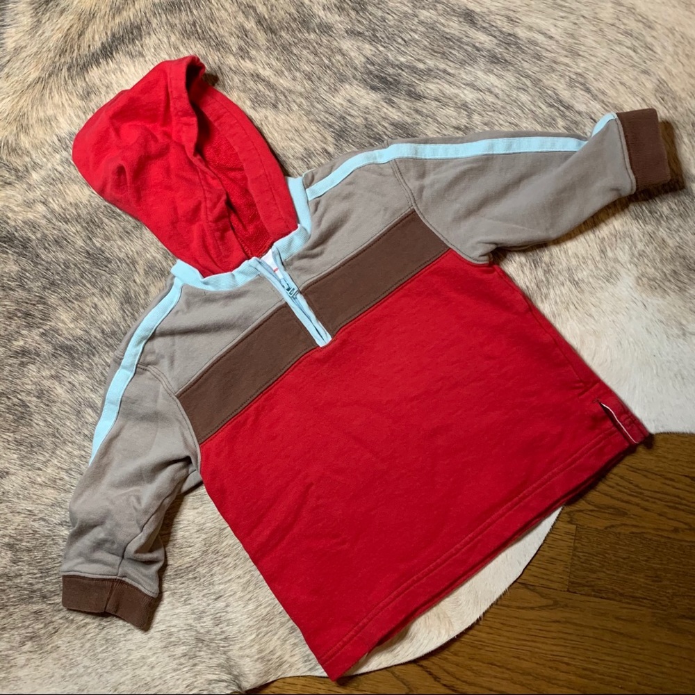 Hanna Andersson half zip hoodie